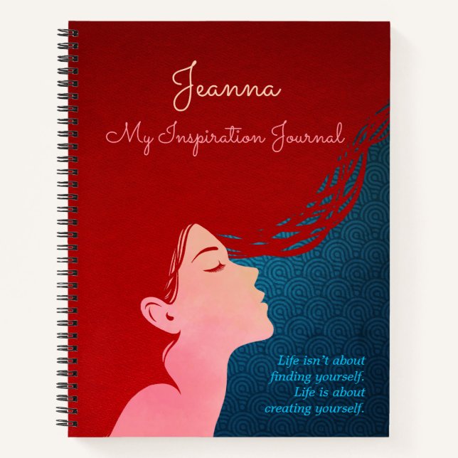 Personalised Inspiration Journal (Front)