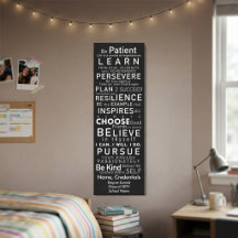 Personalised Inspirational Words for Teen Graduate