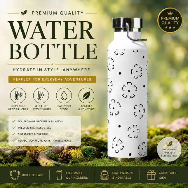 Personalised Insulated Water Bottle (Creator Uploaded)