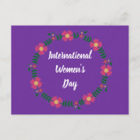 Personalised International Womens Day Invitation