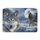 Personalised/iPad mini Cover/Wolf