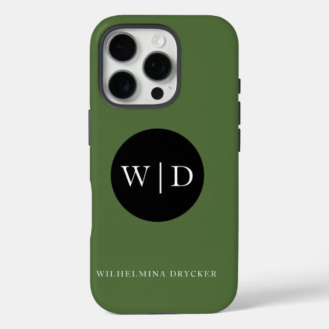 Personalised  iPhone 16 Pro Case with Your Name (Back)