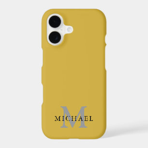 Personalised iPhone 17 Case with Name & Initial