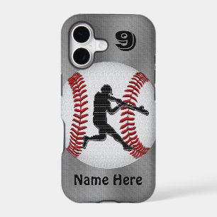 Personalised iPhone Baseball Cases NAME NUMBER