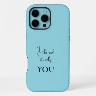 Personalised iPhone Case - Inspirational Quote