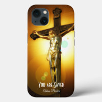 Personalised iPhone Case Jesus Cross