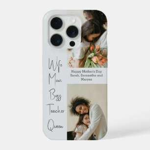 Personalised iPhone Case with Photo Collage Text