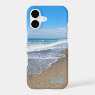 Personalised iPhone / iPad case with beach waves
