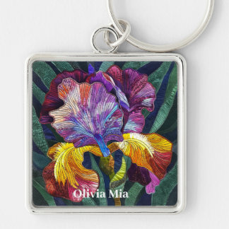 Personalised iris keychain