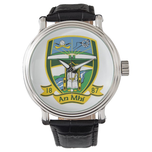 Personalised Irish County Men's Watches Co.Meath. (Front)