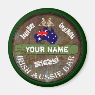 Personalised Irish pub sign Magnet