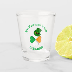 Personalised Irish St. Patrick's Day Shot Glass