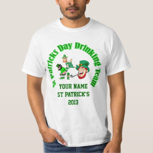 Personalised  Irish St Patrick's day T-Shirt