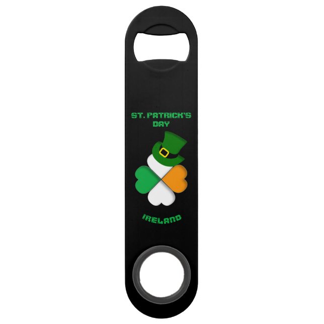 Personalised Irish St. Patrick's Day w/ Green hat (Front)