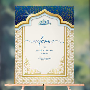 Personalised Islamic Wedding Welcome Acrylic Sign