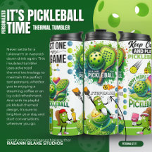 Personalised "It's Pickleball Time"
