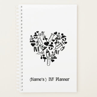 Personalised IVF Heart Infertility/IUI Planner