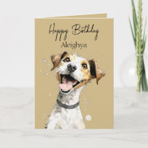 Personalised Jack Russell