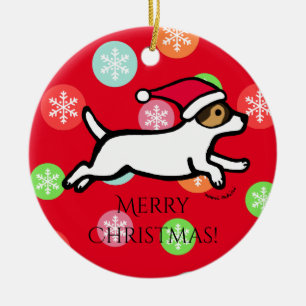 Personalised Jack Russell Terrier 2 Ornament