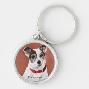 Personalised Jack Russell Terrier Keychain