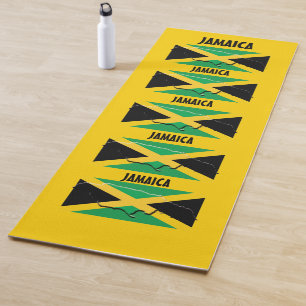 Personalised JAMAICA FLAG Yoga Mat