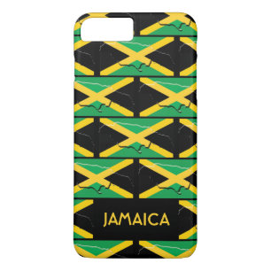 Personalised Jamaican Flag iPhone 8 Plus/7 Plus Case