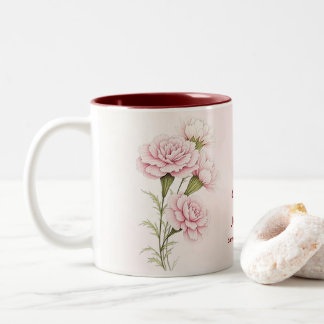 Personalised January Birth Month Flower Mug – Carn