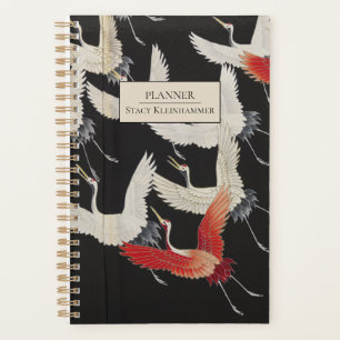 Personalised Japanese Cranes Planner