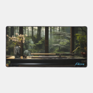 Personalised Japanese Workbench & Garden Desk Mat 