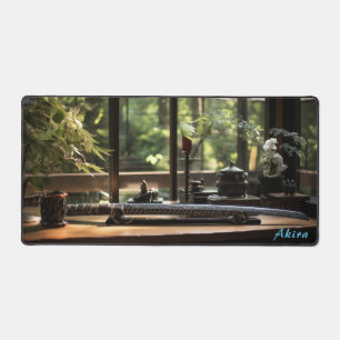 Personalised Japanese Workbench & Garden Desk Mat 
