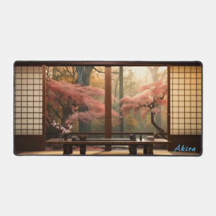 Personalised Japanese Workbench & Garden Desk Mat 