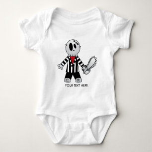 Personalised Jason with Chainsaw Baby Bodysuit
