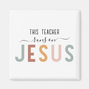 Personalised Jesus faith professions Magnet