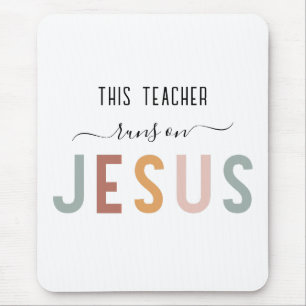 Personalised Jesus faith professions Mouse Pad