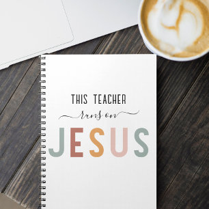 Personalised Jesus faith professions Notebook