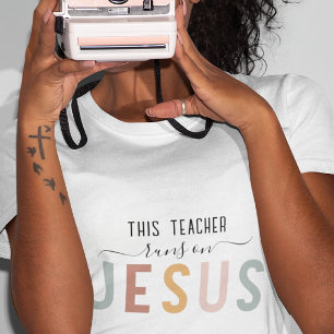 Personalised Jesus faith professions t-shirt