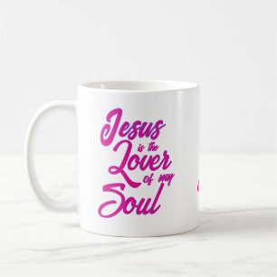 Personalised Jesus Lover of My Soul Coffee Mug