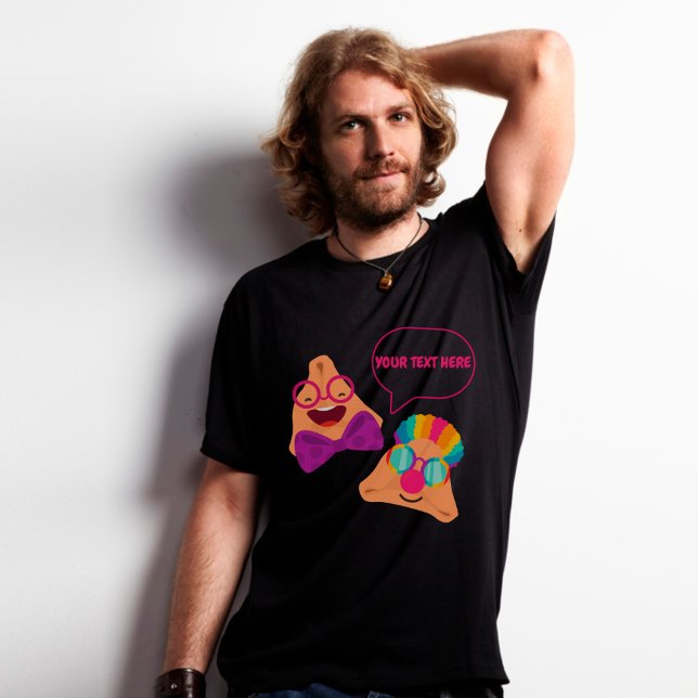 Personalised Jewish Purim Hamentashen Hamantaschen T-Shirt (Creator Uploaded)
