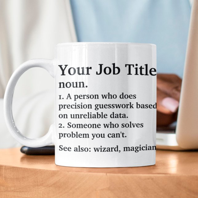 Personalised Job Title Definition For Coworker Coffee Mug (Creator Uploaded)