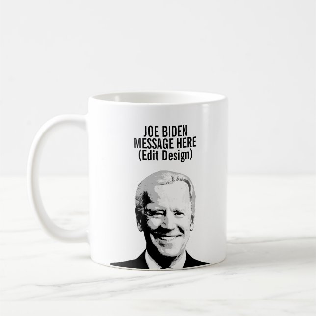Personalised Joe Biden Coffee Mug (Left)