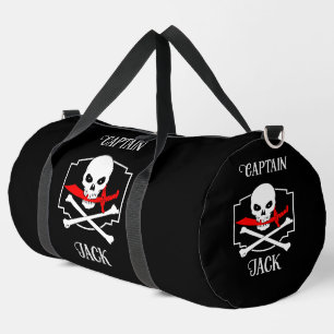 Personalised Jolly Roger (Cutlass) Duffle Bag