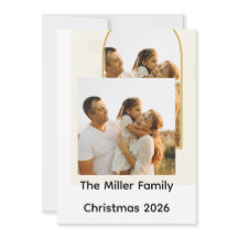 Personalised Joyful Family Christmas Arch