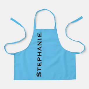 Personalised Jumbo Bold Name Choose Your Colour Apron