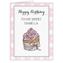 Personalised Jumbo-Sized Girl's Birthday