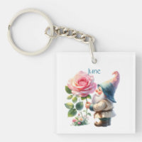 Personalised June Birth Month Garden Gnome