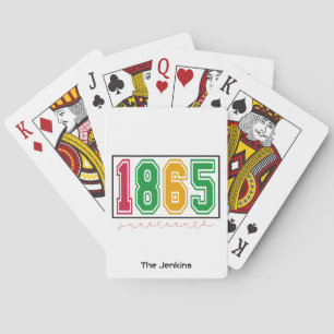 Personalised Juneteenth - Black History  Playing Cards