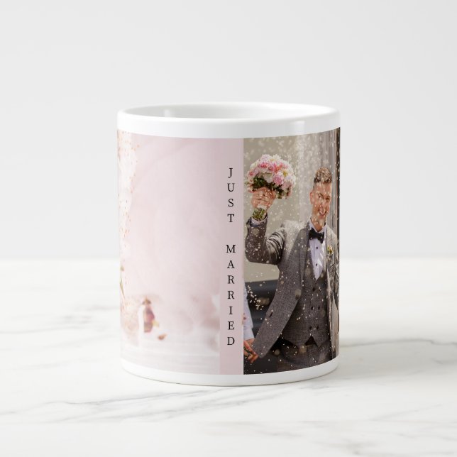 Personalised Just Married Coffee Mug  (Front)