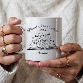 Personalised JW Pioneer Service School Class 2025 Coffee Mug