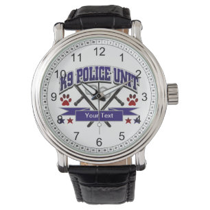 Personalised K9 Police Unit Watch