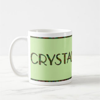 Personalised Kaleidoscope Name Mug - Crystal
